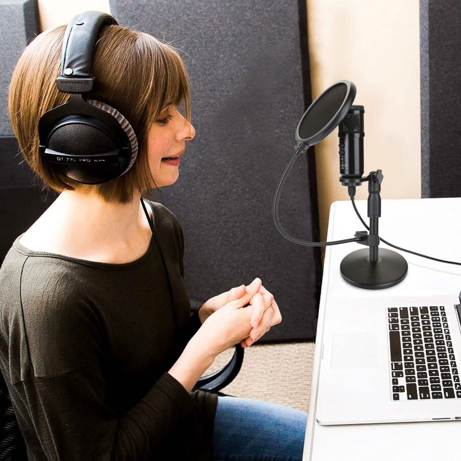 AGPtEK USB Condenser Microphone DailySale