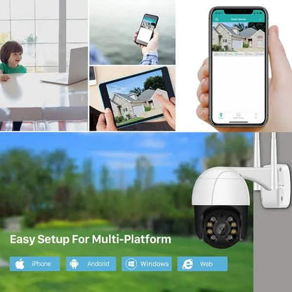 AI Human Detection Wireless Home Security Camera DailySale
