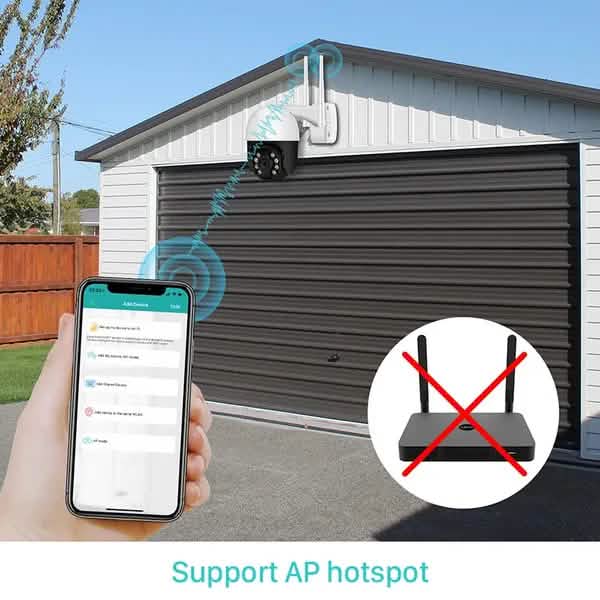 AI Human Detection Wireless Home Security Camera DailySale