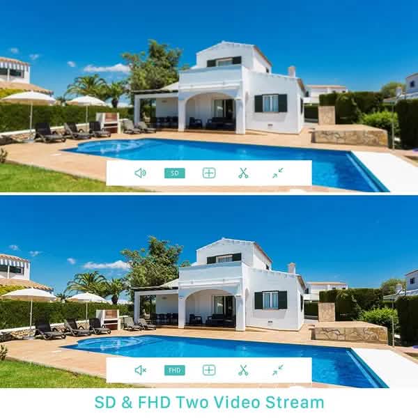 AI Human Detection Wireless Home Security Camera DailySale