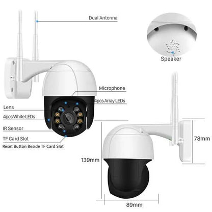 AI Human Detection Wireless Home Security Camera DailySale