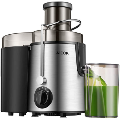 Aicok Juicer Centrifugal Juicer for Whole Fruit and Vegetable DailySale