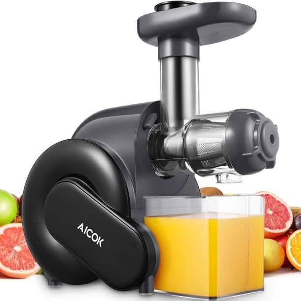 AICOK Juicer Masticating Juice Extractor with Reverse Function DailySale