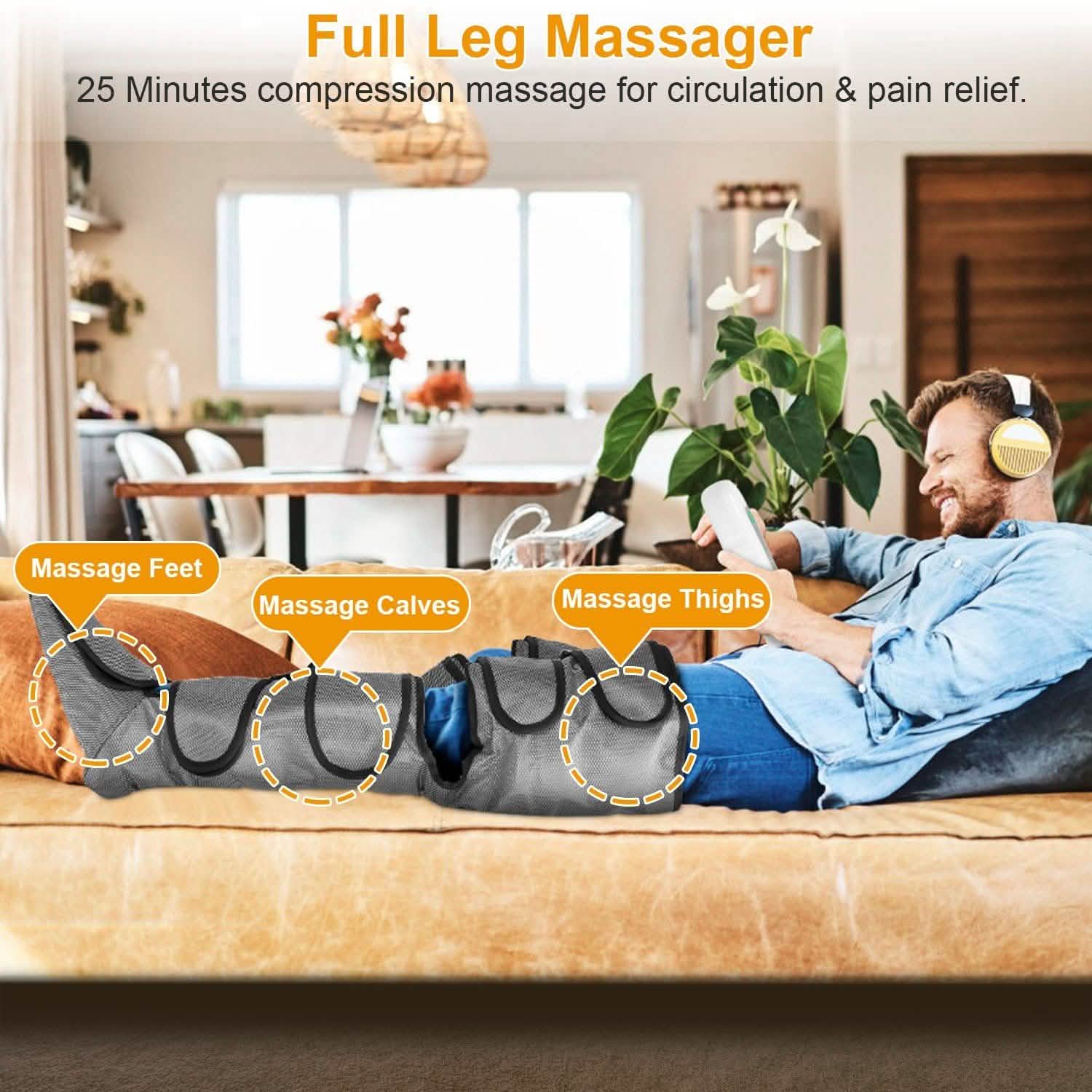 Air Compression Calf Feet Thigh Foot Massager DailySale