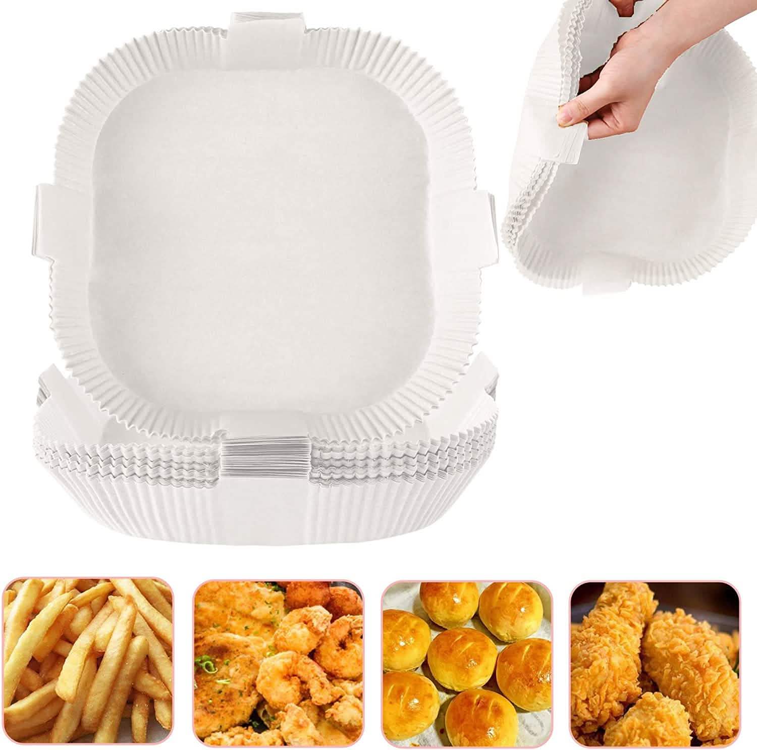 100-Pack: Air Fryer Disposable Paper Liners DailySale