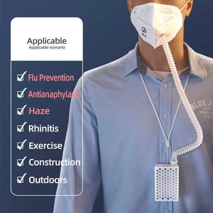 AirPro Mask Rechargeable Electrical Air Purifying Respirator DailySale