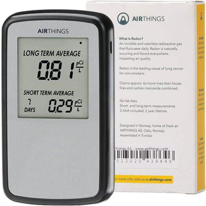 Airthings Corentium Home Radon Detector 223 Portable DailySale