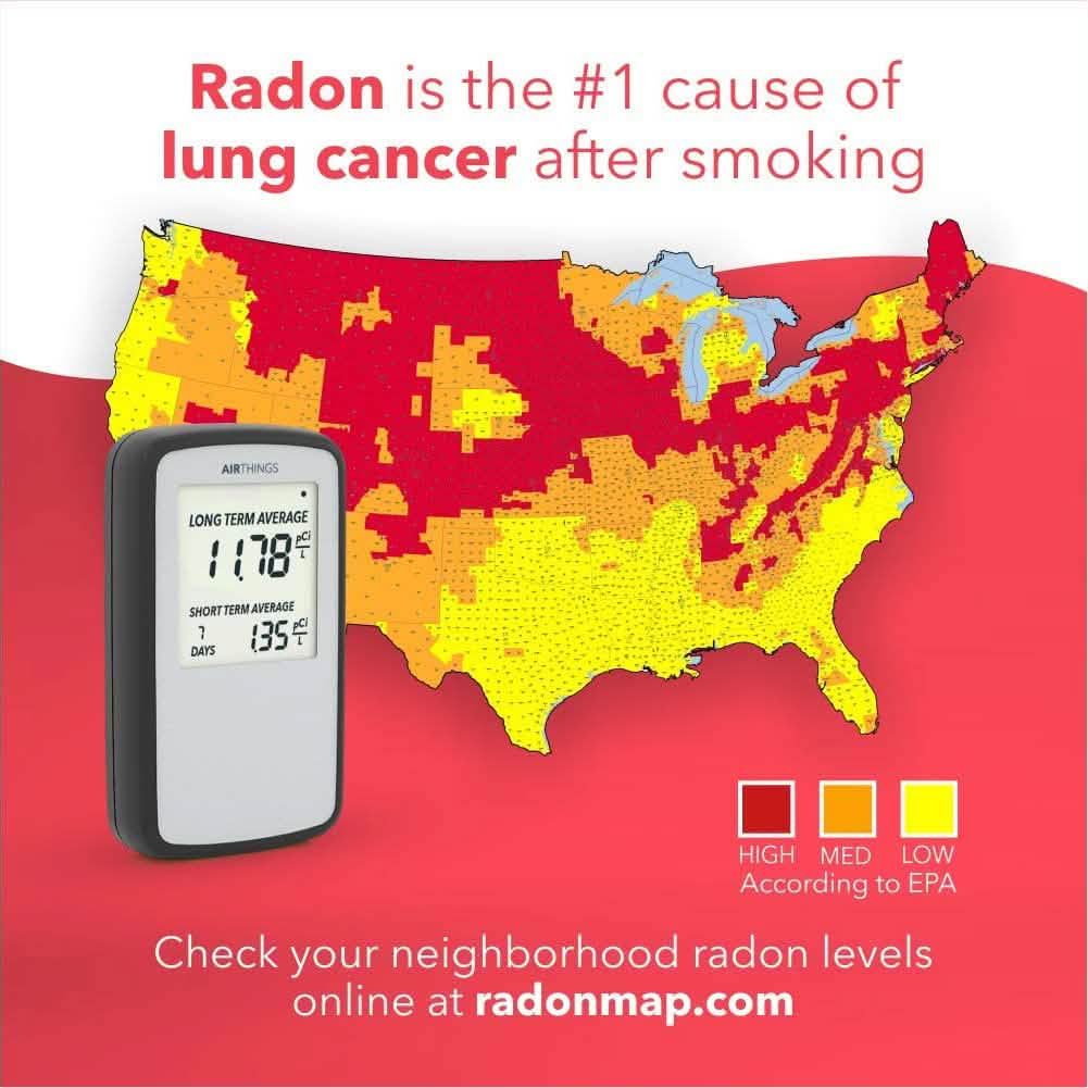 Airthings Corentium Home Radon Detector 223 Portable DailySale