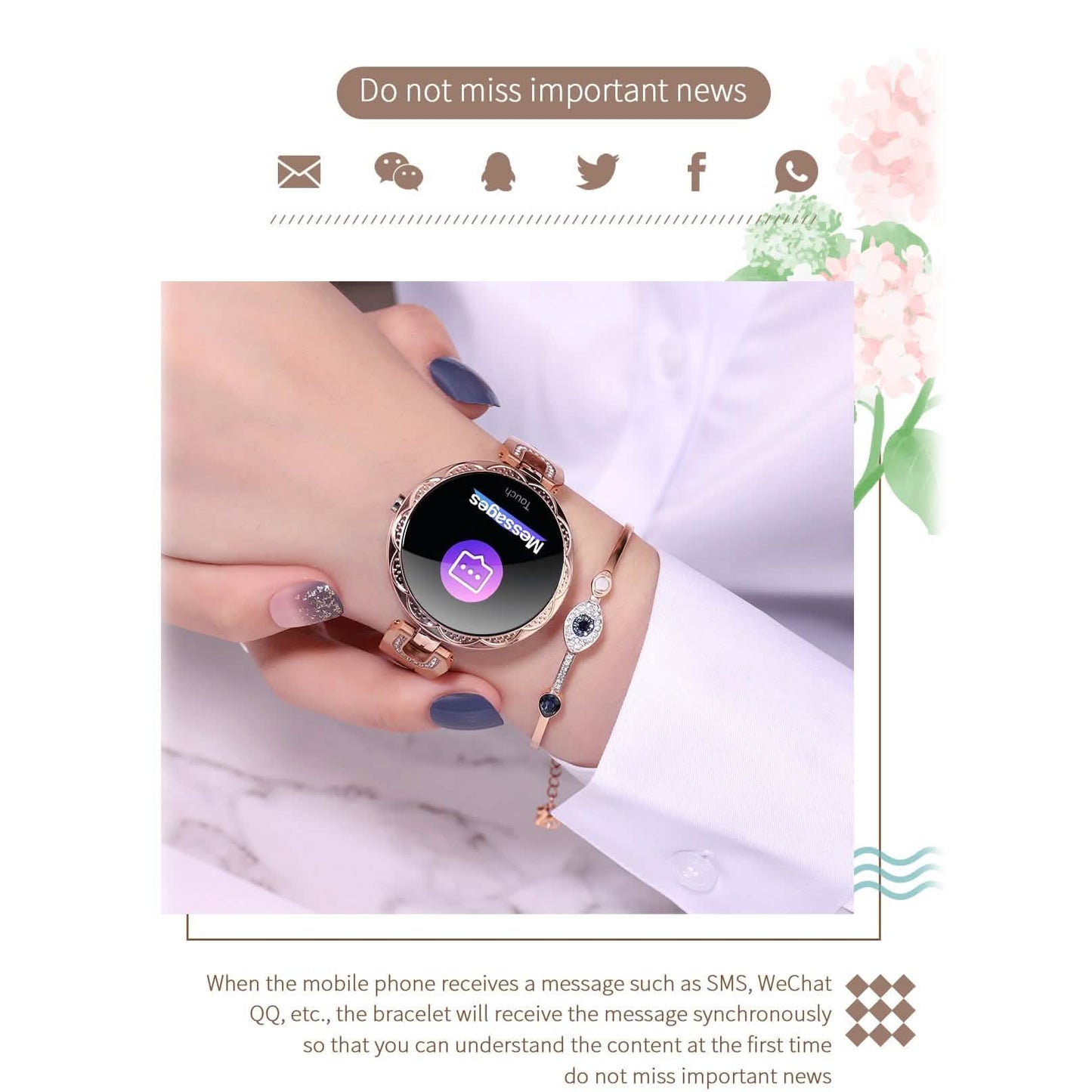 AK15 Women's Smart Watch DailySale