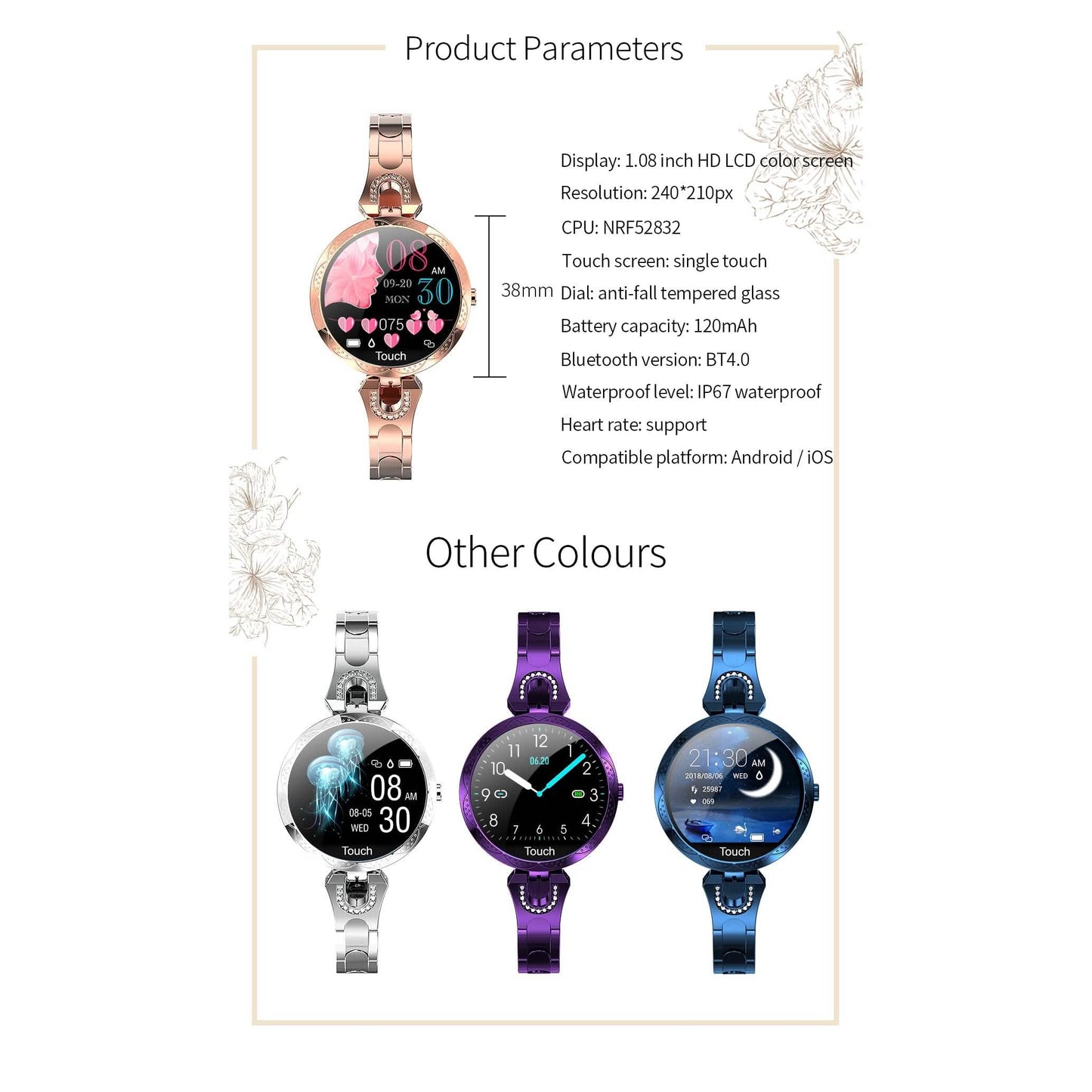 AK15 Women's Smart Watch DailySale