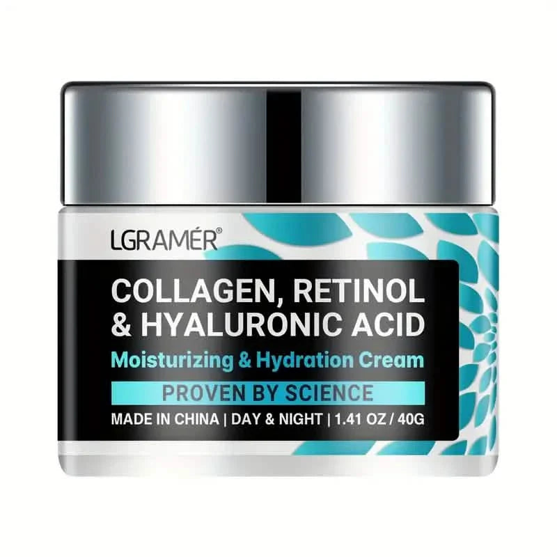 All-in-One Collagen Retinol Hyaluronic Acid Moisturizer for Firming Skin DailySale