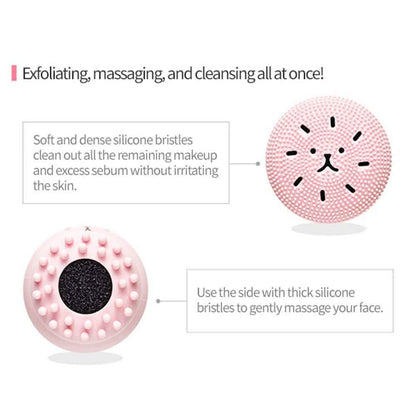 All in One Deep Pore Cleansing Sponge and Brush DailySale