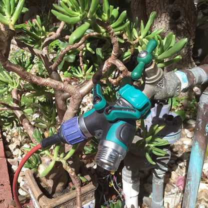 All Metal Body Garden Hose Splitter DailySale