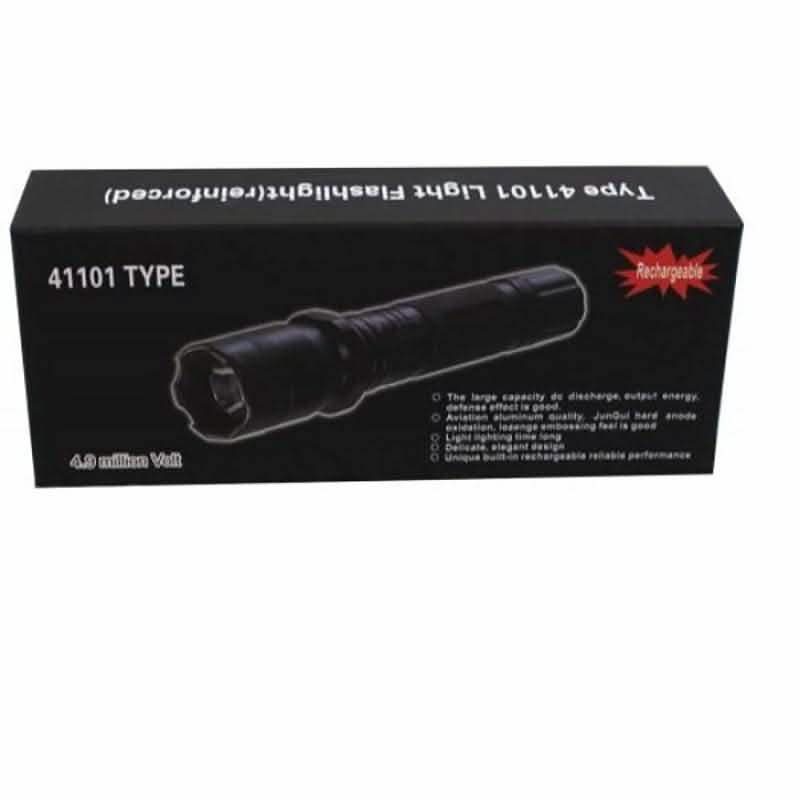 All Metal Stun Gun 4.9m Volt with LED Flashlight DailySale
