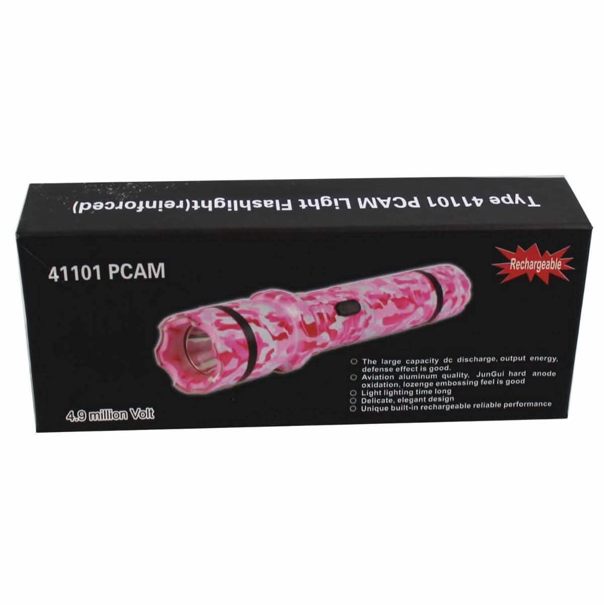 All Metal Stun Gun 4.9m Volt with LED Flashlight DailySale