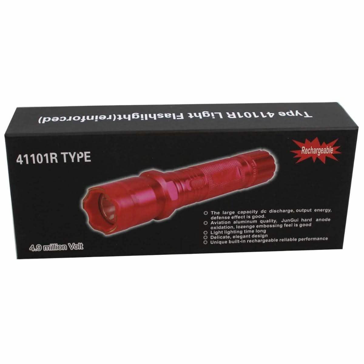 All Metal Stun Gun 4.9m Volt with LED Flashlight DailySale