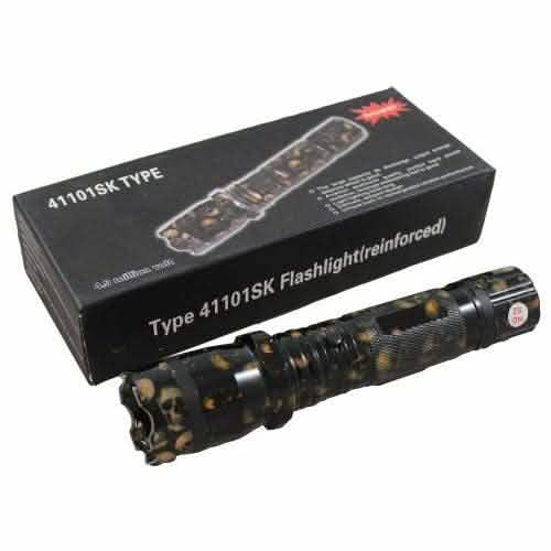 All Metal Stun Gun 4.9m Volt with LED Flashlight DailySale