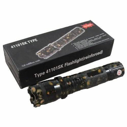 All Metal Stun Gun 4.9m Volt with LED Flashlight DailySale
