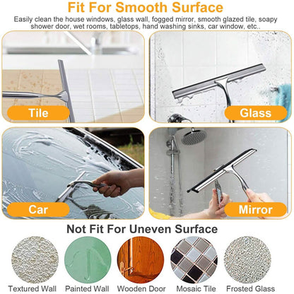 All Purpose Stainless Steel Squeegee Cleaner DailySale