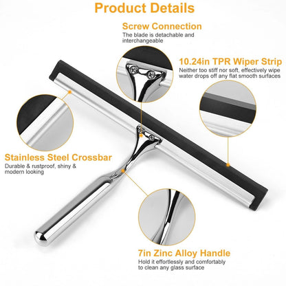 All Purpose Stainless Steel Squeegee Cleaner DailySale