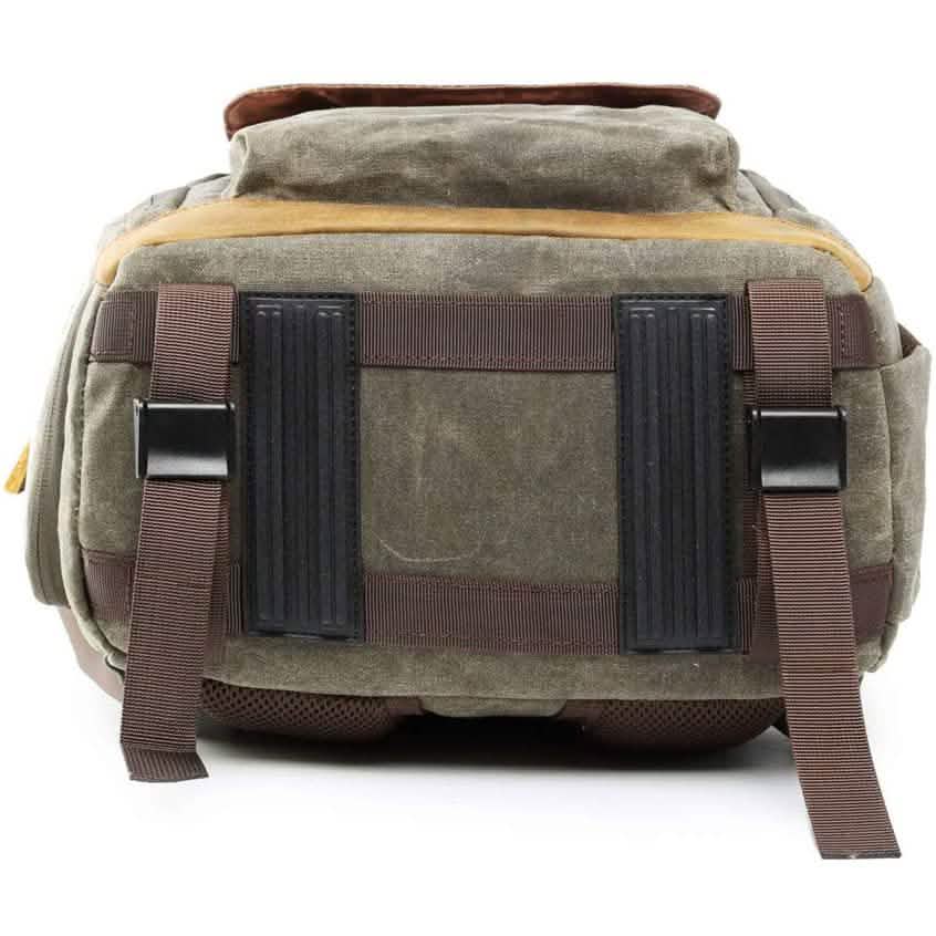 Allacki Waterproof Shock-Resistant Canvas Camera Bag Retro Style Travel Backpack DailySale