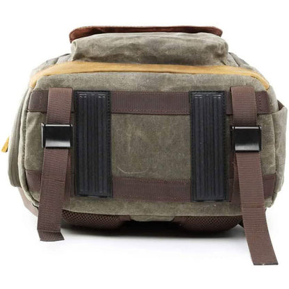 Allacki Waterproof Shock-Resistant Canvas Camera Bag Retro Style Travel Backpack DailySale