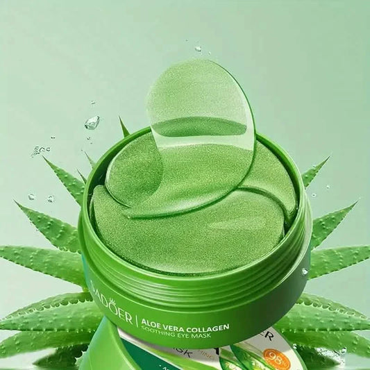Aloe & Collagen Crystal Eye Mask - Hypoallergenic, Firming Moisturizing Care for All Skin Types DailySale
