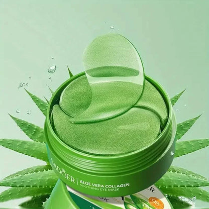 Aloe & Collagen Crystal Eye Mask - Hypoallergenic, Firming Moisturizing Care for All Skin Types DailySale