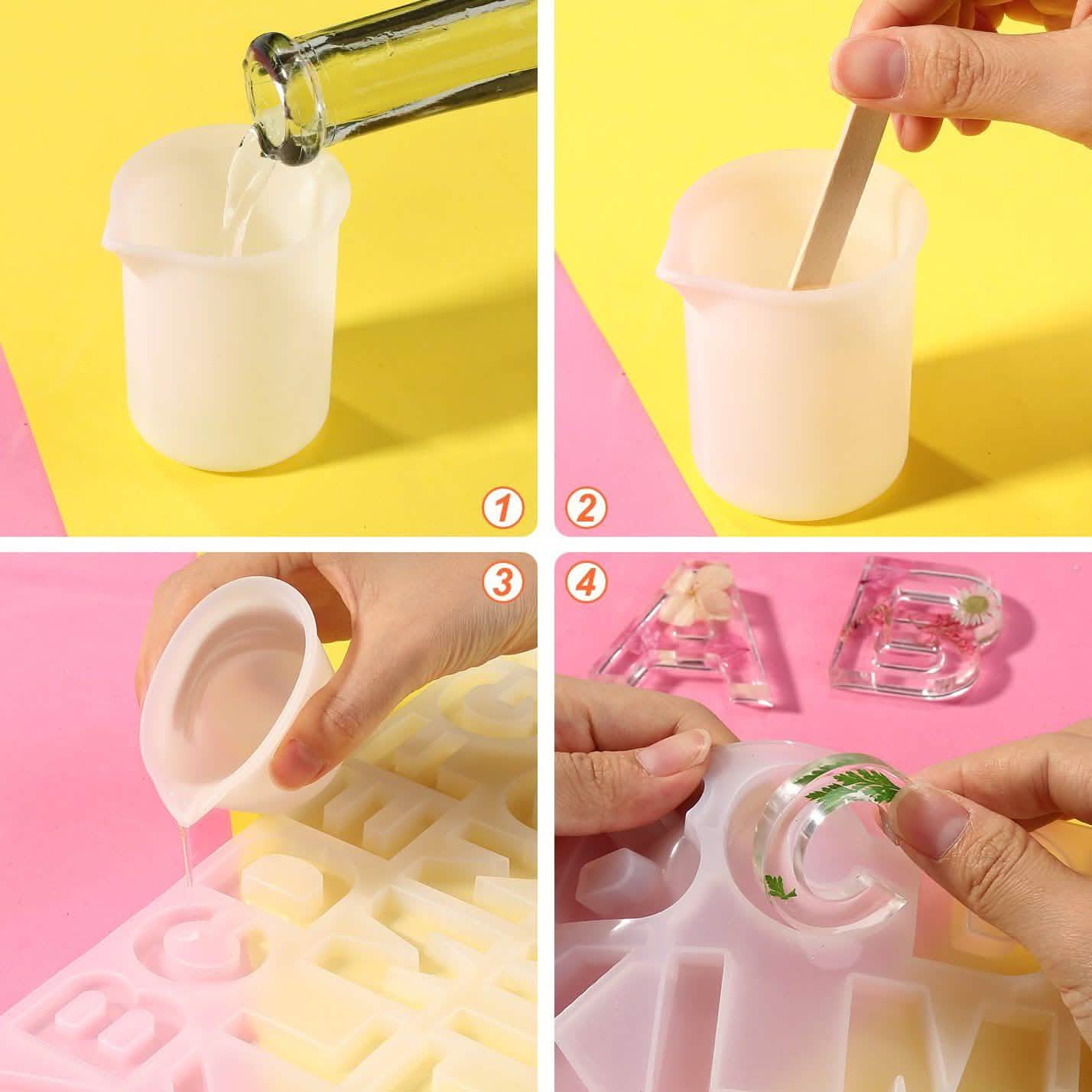 Alphabet Number Silicone Set DIY Casting Mold Jewelry Making Craft DailySale