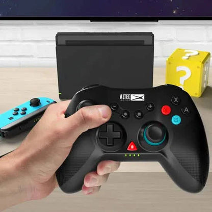 Altec Lansing Black Nintendo Switch Wireless + Gaming Controller Pro DailySale