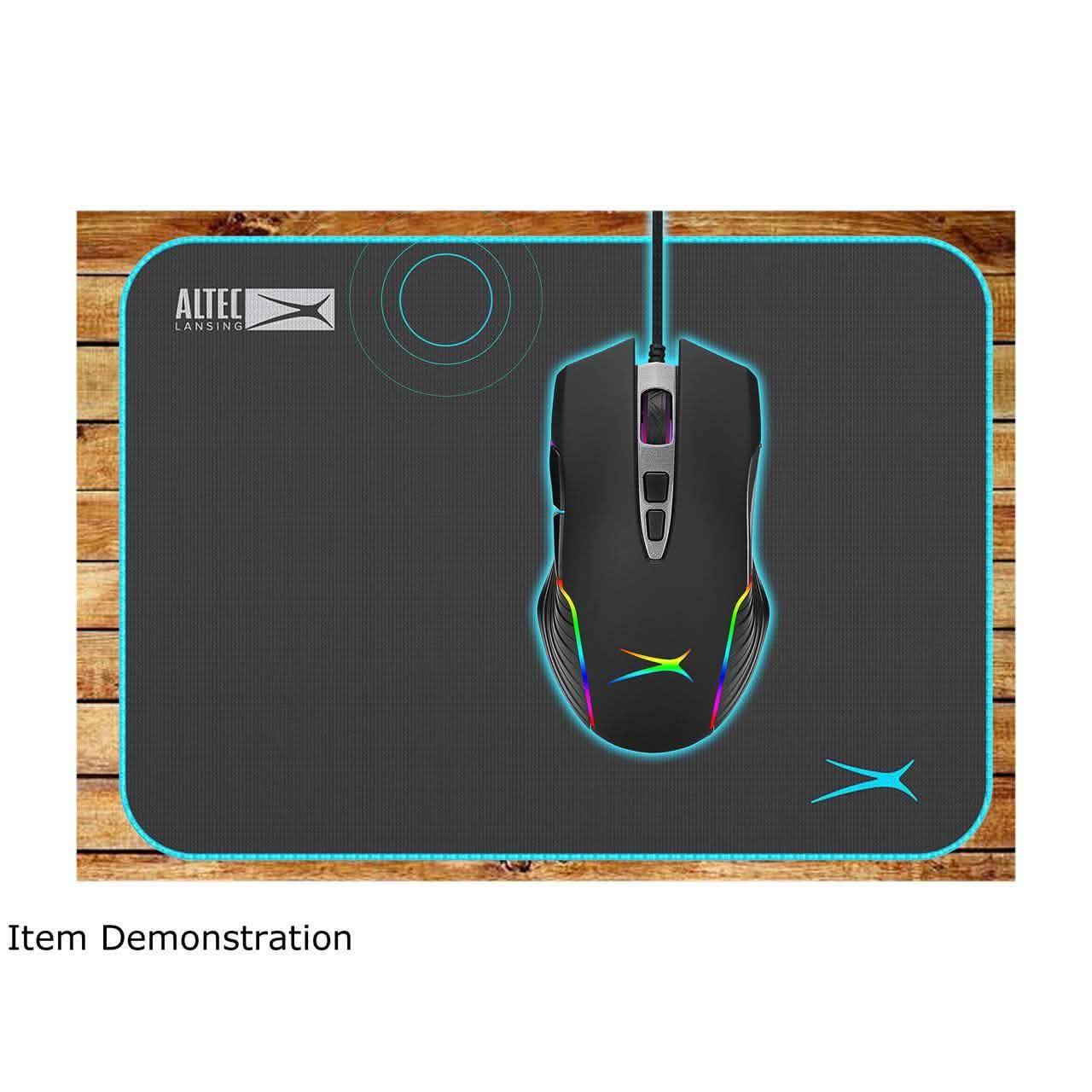 Altec Lansing - Glider Pro Gaming Mouse Pad - Black DailySale