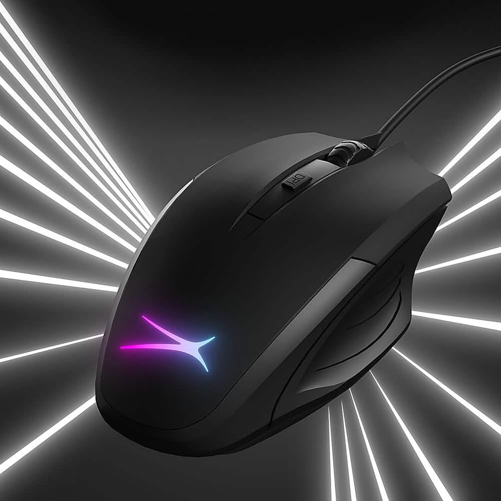 Altec Lansing - GM100 E-Sports Wired Laser Gaming Mouse with RGB Lighting DailySale