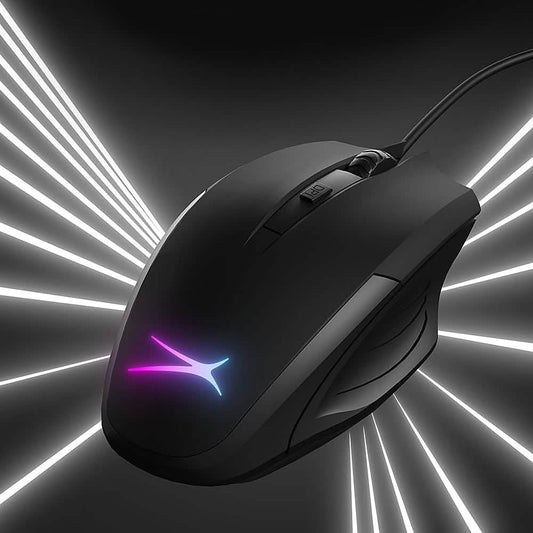 Altec Lansing - GM100 E-Sports Wired Laser Gaming Mouse with RGB Lighting DailySale