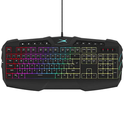 Altec Lansing - M180 Membrane RGB Gaming Keyboard - Multi-Color DailySale