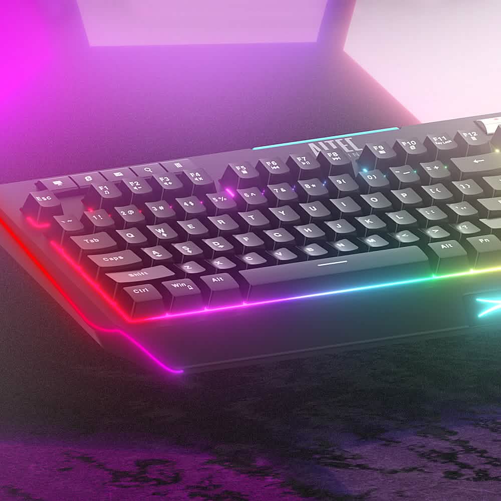 Altec Lansing-MS550 Semi-Mechanical E-Sports Grade RGB Gaming Keyboard DailySale