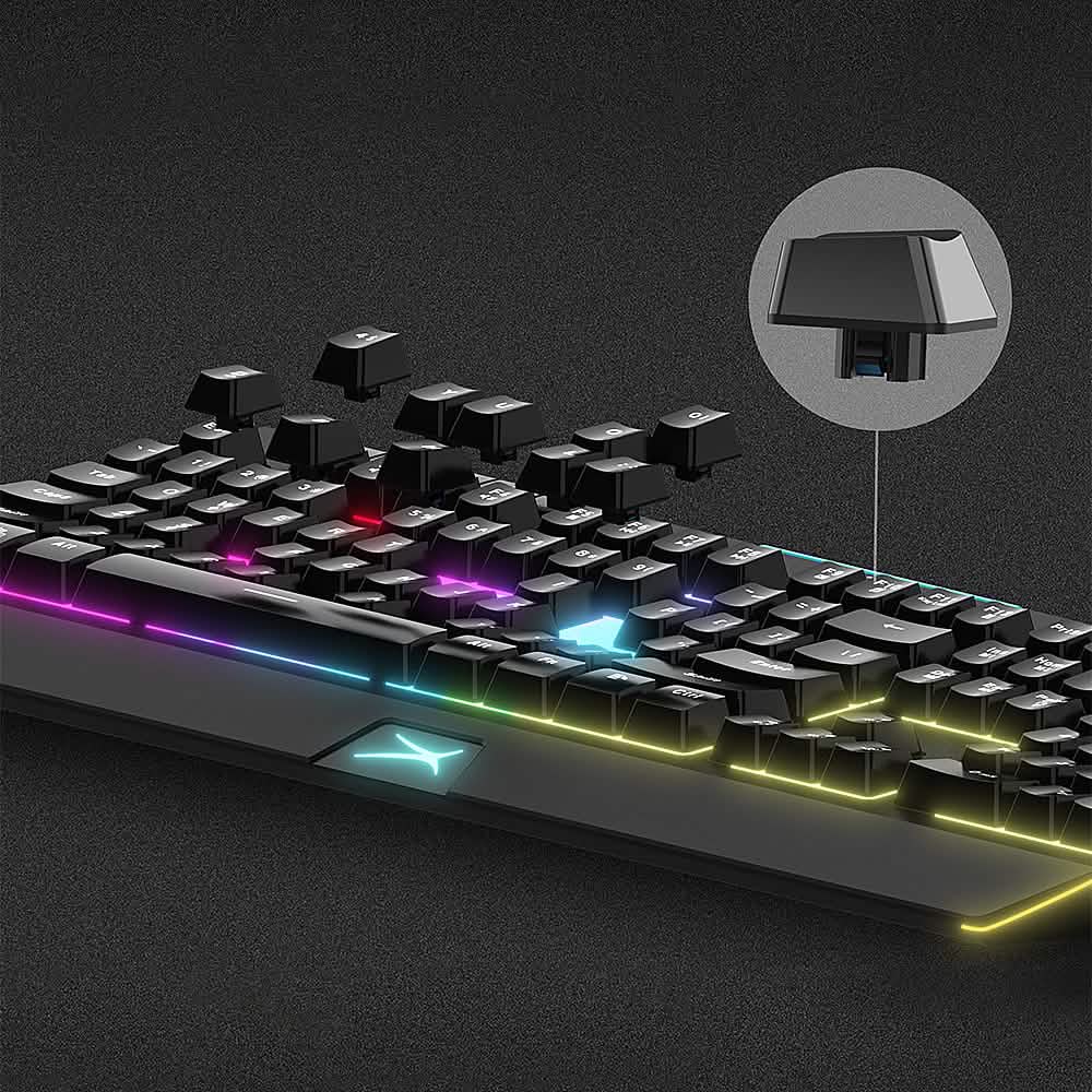 Altec Lansing-MS550 Semi-Mechanical E-Sports Grade RGB Gaming Keyboard DailySale