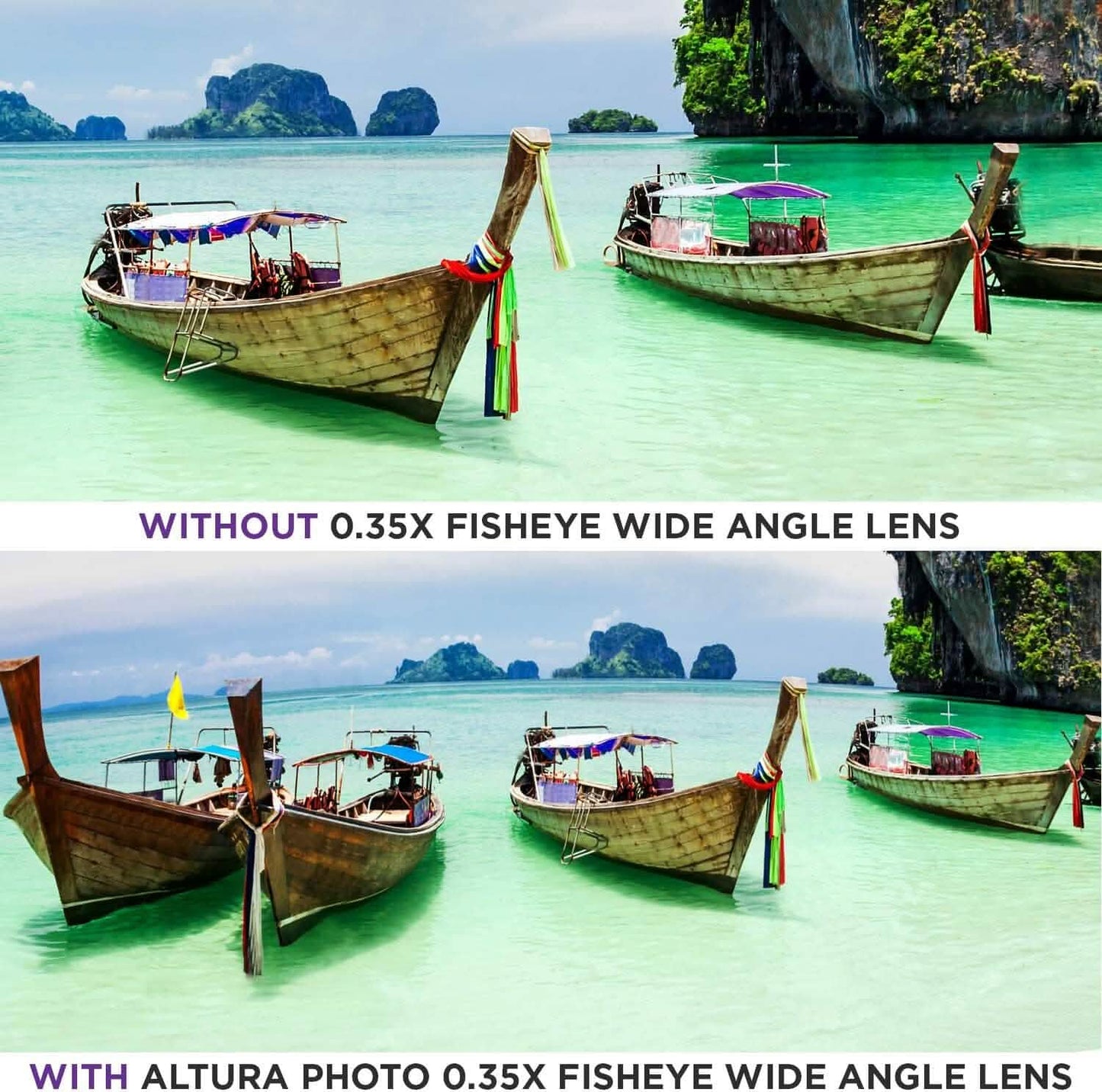 Altura Photo 52MM 0.35x HD Fisheye Nikon Wide Angle Lens (w/Macro Portion)  (Refurbished) DailySale