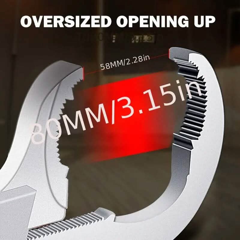 Aluminum Alloy Adjustable Wrench DailySale