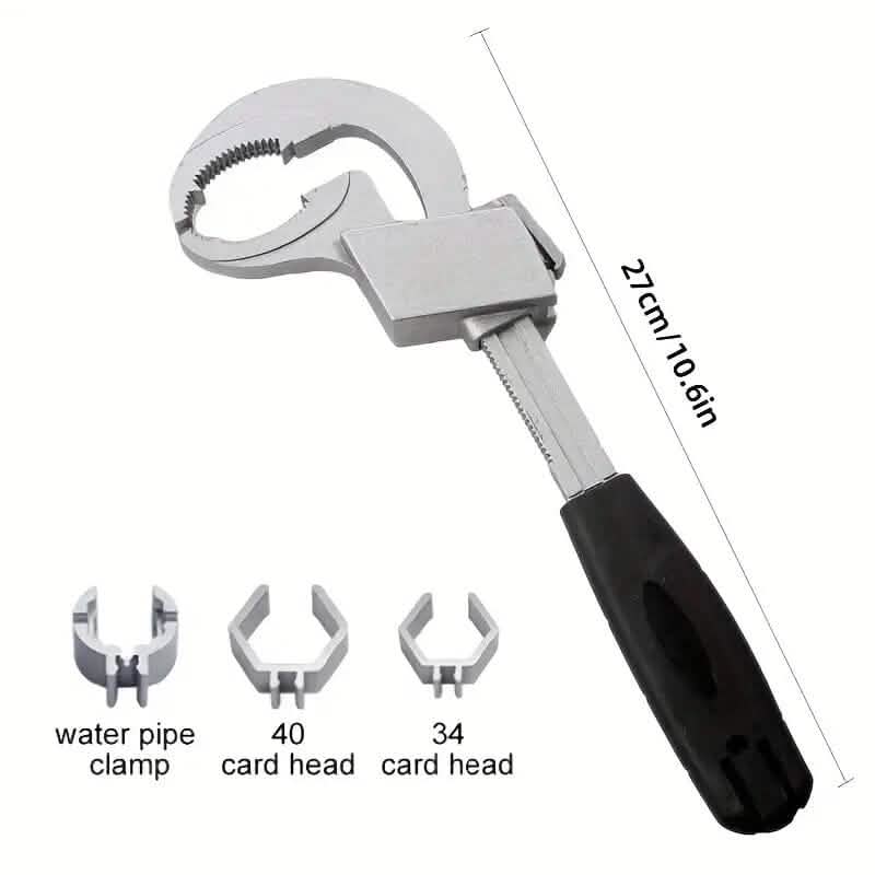 Aluminum Alloy Adjustable Wrench DailySale