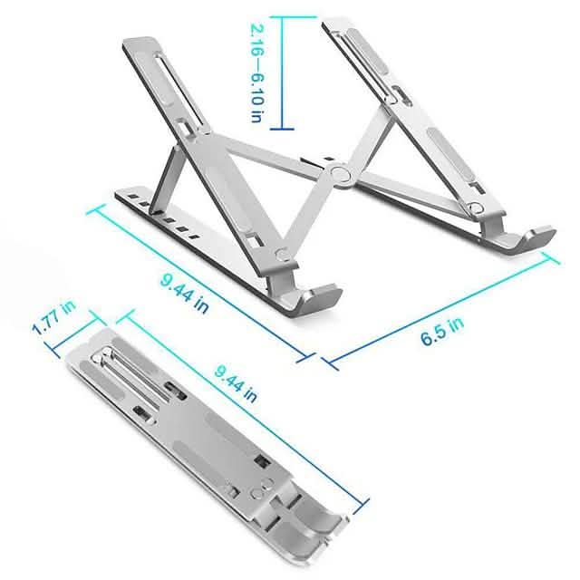 Aluminum Alloy Foldable Portable Laptop Stand DailySale