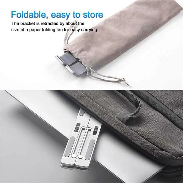 Aluminum Alloy Foldable Portable Laptop Stand DailySale