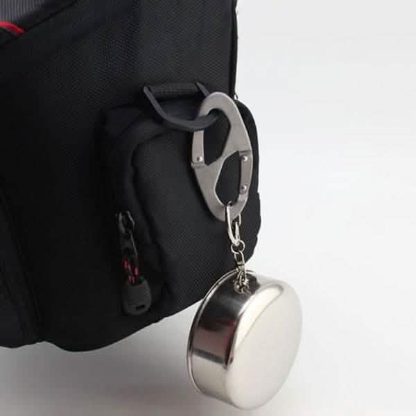 Aluminum Alloy Key Chain Ring Hook Holder Outdoor Calabash Keychain Camping DailySale