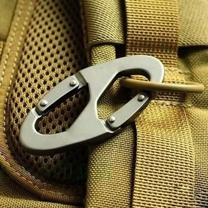 Aluminum Alloy Key Chain Ring Hook Holder Outdoor Calabash Keychain Camping DailySale