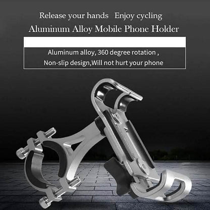 Aluminum Alloy Motorcycle Mobile Phone Holder DailySale