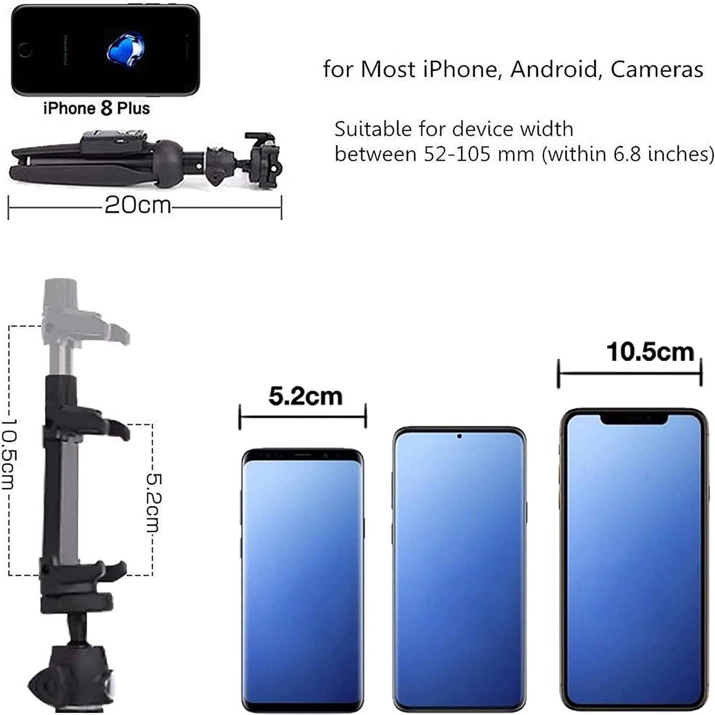 Aluminum Alloy Selfie Stick Phone Tripod DailySale