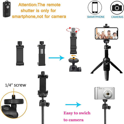 Aluminum Alloy Selfie Stick Phone Tripod DailySale