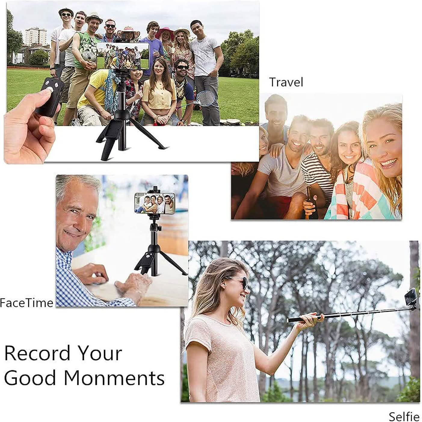 Aluminum Alloy Selfie Stick Phone Tripod DailySale