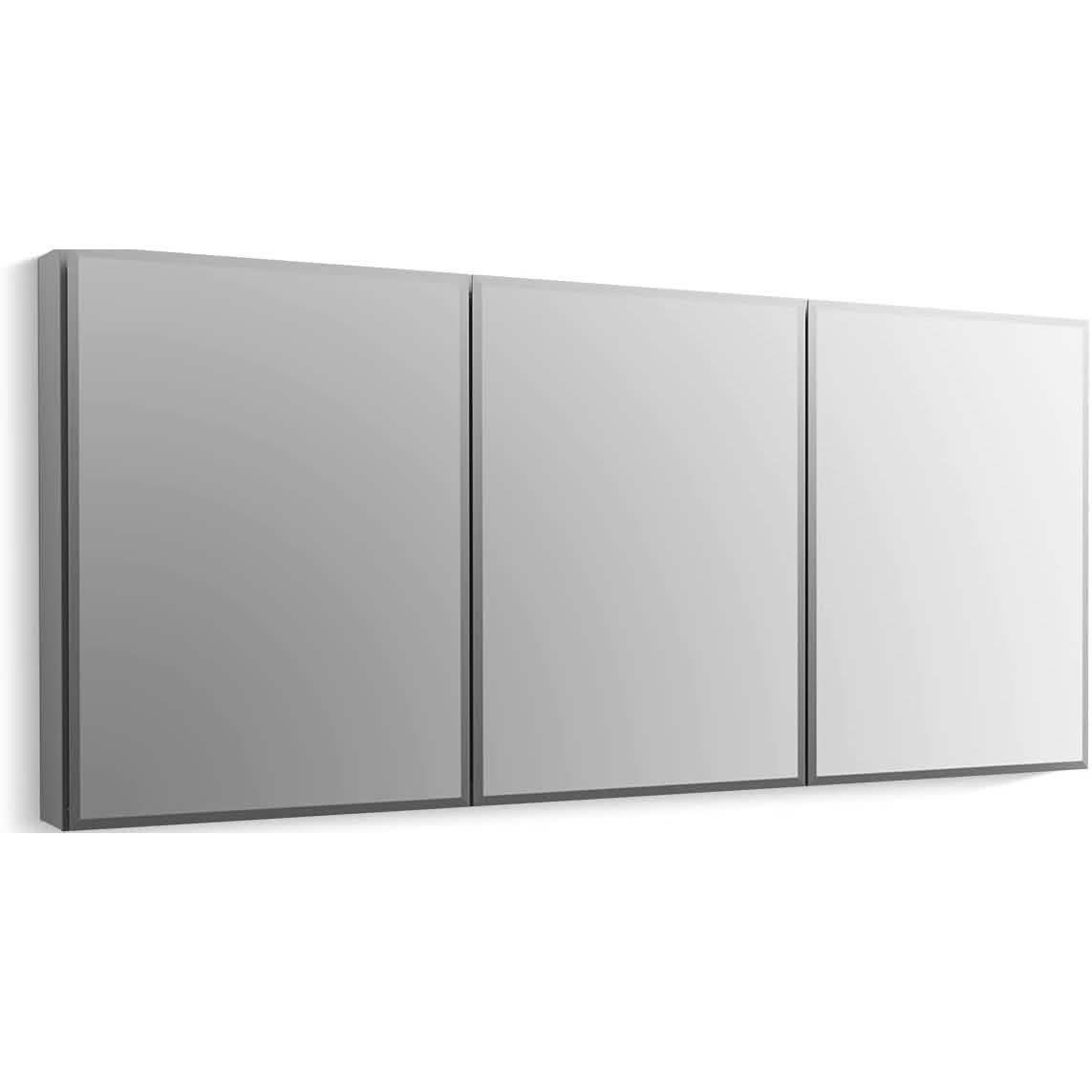 Aluminum Single Medicine Cabinet with Mirror Door DailySale