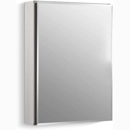 Aluminum Single Medicine Cabinet with Mirror Door DailySale
