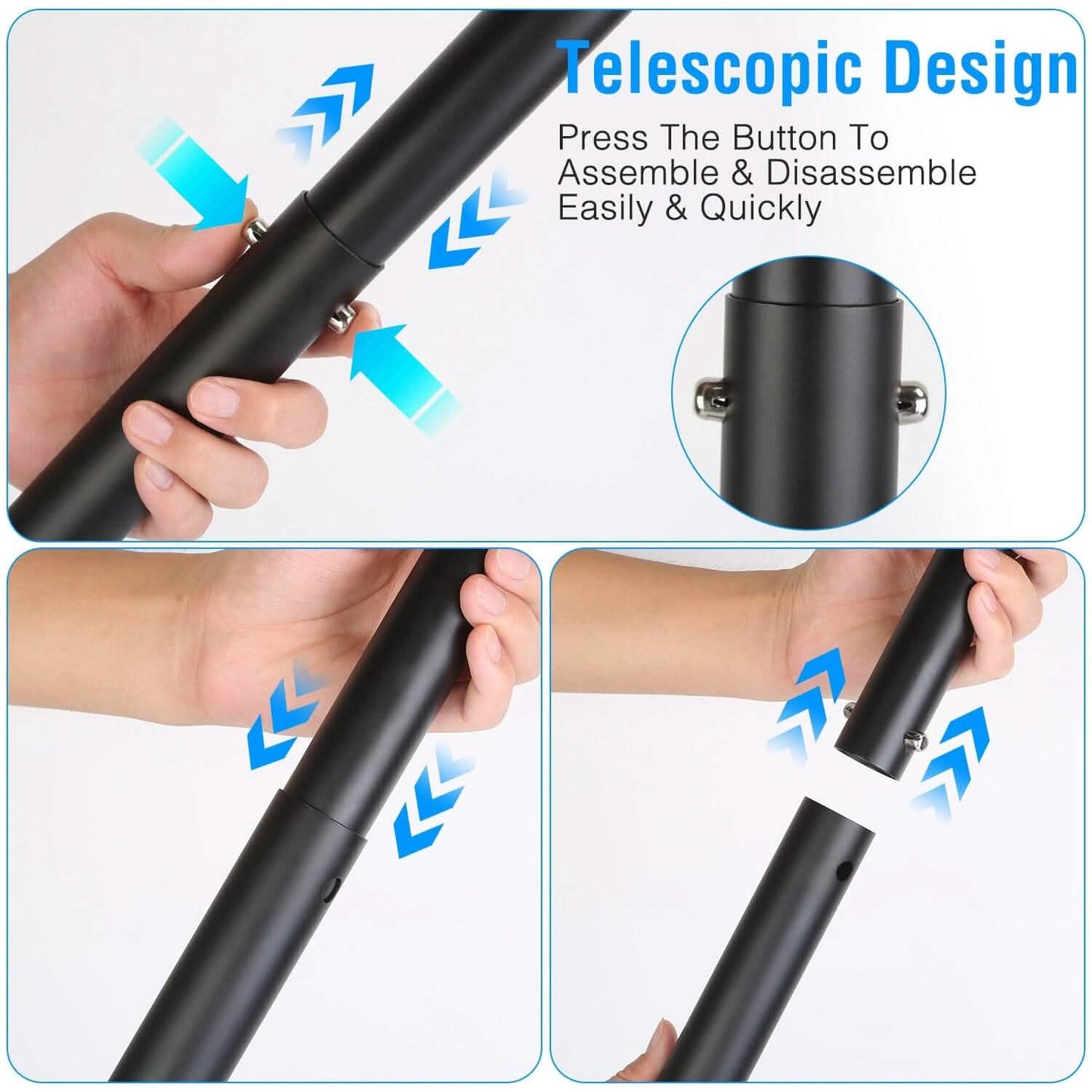 Aluminum Snow Shovel Portable Lightweight Camping Garden Beach Shovel DailySale